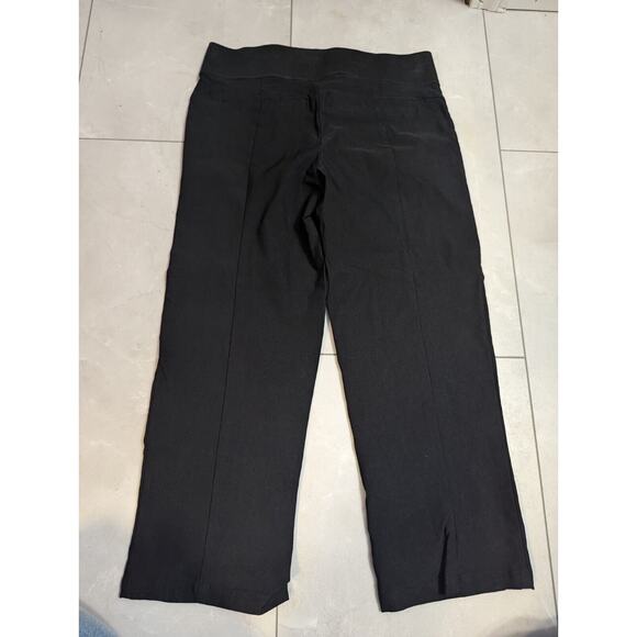 Simply Vera Vera Wang Womens Black Pull On Capri Pants 4P casual comfort stretch - Picture 3 of 3